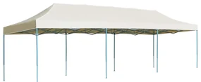 vidaXL Vouwtent pop-up 3x9 m crème