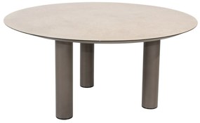 Donato dining tuintafel 160xH75 cm met 3 poten printed ceramic terre Taste 4SO