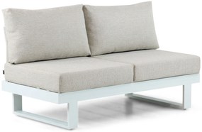Hoek loungeset 6 personen Aluminium Wit  Lifestyle Garden Furniture Lorenzo
