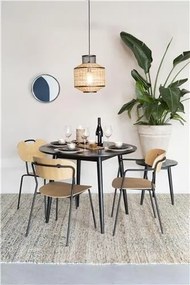 House of Rebels Eetkamerstoel - Roos - Zwart/Polywood - House of Rebels