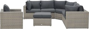 Garden Impressions Carlo loungeset 5-delig XL - vintage willow