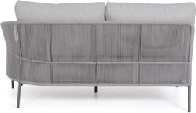Hoek loungeset 5 personen Rope Grijs  4 Seasons Outdoor Florence/Riah