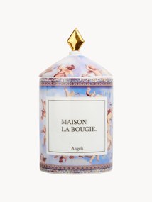 Handgemaakte geurkaars Angels (orange, patchouli & hyacint)