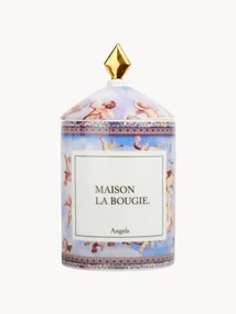 Handgemaakte geurkaars Angels (orange, patchouli & hyacint)