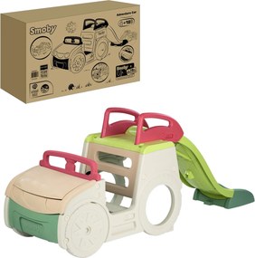 Smoby Life Adventure Car – Speelauto – Vanaf 18 maanden – Inclusief Glijbaan &amp; Zandbak