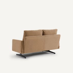 2-zitsbank in stonewashed fluweel, DELICATO