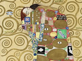 Kunstreproductie Fulfilment (1905-09), Gustav Klimt