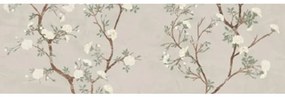 Colorker Enya wandtegel - 30x100cm - 9.4mm - gerectificeerd - Decor B - met decor - Nude (Crème) 2021907