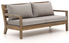 Loungebank Tuin ROUGH   | Hout | 2 personen | Tuinbank Old Teak Greywash | 150cm | Incl. kussens | Kees Smit Tuinmeubelen