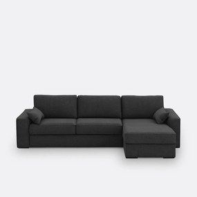 Gestructureerde hoekslaapbank Comfort Bultex®, Cécilia