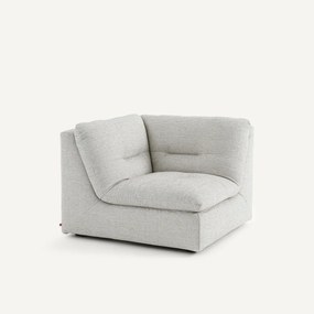 Modulaire 90° hoek in gerecycled katoen, GIULIANO