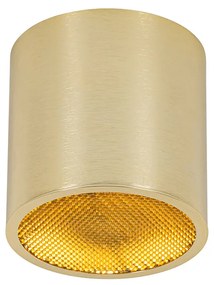 Design opbouwspot goud GU10 111mm - Impact Honey