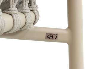 Tuinstoel Aluminium/rope Taupe-naturel-bruin 4 Seasons Outdoor Allora