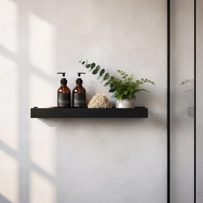 Badkamerplank SF04 60cm black matt