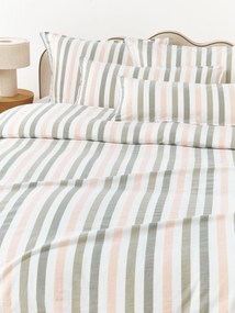 Gewassen katoenen dekbedovertrek Harriet