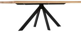 Goossens Eettafel Blade, Strak blad 200 x 100 cm 6 cm dik