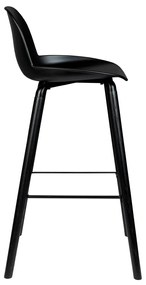 Zuiver Albert Kuip All Black Extra Hoge Barkruk
