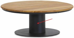 Stoel en Bank Loungeset 4 personen Aluminium/rope Grijs  Coco Puerto/Salerno