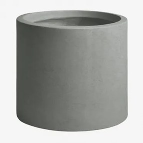 Aurevi Betonnen Buitenbloempot Ø45 Cm & Grijs – Koel - Sklum