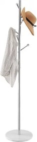 VEVOR kapstok, 370x370x1730 mm, kledingrek met stevige marmeren voet en 8 haken, boomvormige kapstok voor hal, kantoor, woonkamer, kledingstang voor jassen, hoeden
