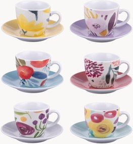 Koffiekopjes met schoteltjes New Acquerello, 12-delig