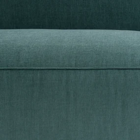 Modulaire 2-zits bank van getextureerd fluweel, Seven