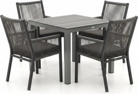 + 10% kassakorting | Diningset Manifesto | 4 personen | Tuinset polywood | 5-delig | Kees Smit Tuinmeubelen