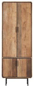 DTP Home Evo Hoge Kast Teak Hout - 80x40x220cm.