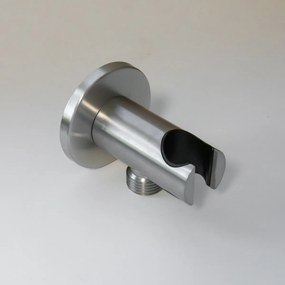 Saniclear Exclusive 304-RVS wand aansluitbocht