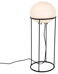 Design buiten vloerlamp zwart - Jannie