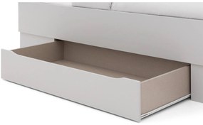 Goossens Bedframe Ita, 120 x 200 cm met 3 bedlades