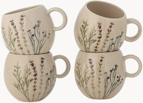 Handgemaakte koffiekopjes Bea, 4-delig
