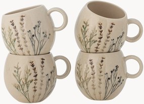 Handgemaakte koffiemokken Bea, 4-delig