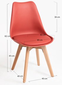 Pakket van 4 Synk Basic stoelen