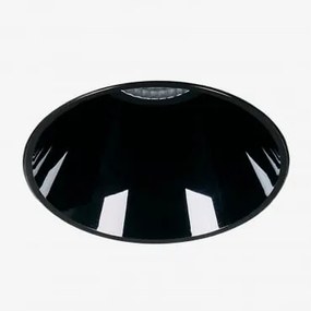 Downlight Led Inbouw Zonder Rand Trimless Rond Ø5,3 Cm In Aluminium Luisiana Warm Wit 2700k & Zwart & 8 W & 23º - Sklum
