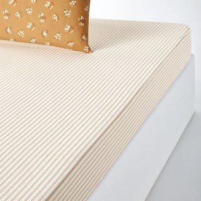 Hoeslaken in gewassen katoen, omslag 30 cm, Francine