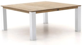 + 15% kassakorting | Tuin eettafel ROUGH | Rechthoekig | Tuintafel Teakhout | 170x170cm | 8 personen | Kees Smit Tuinmeubelen