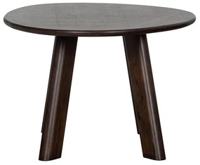 BePureHome Roundly Organische Eettafel Walnoot - 160 X 110cm.