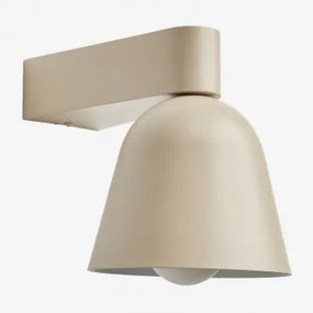 Briavel Ijzeren Wandlamp Voor Badkamer Tapioca Beige - Sklum