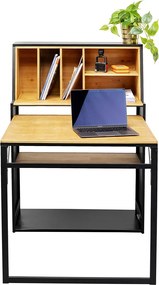 Kare Design Vinoteca Inklapbaar Bureau Met Opbergruimte - 106 X 80cm.