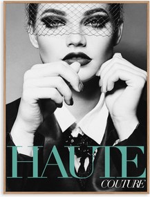 Ingelijste poster Couture 9