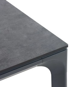 Tuinset 4 personen 90 cm Aluminium/textileen Grijs Lifestyle Garden Furniture Rome/Cesar