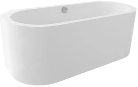 Polysan Viva Monolith hoekbad wit 170x75x60cm