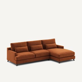 Hoekbank in fluweel, Alwine