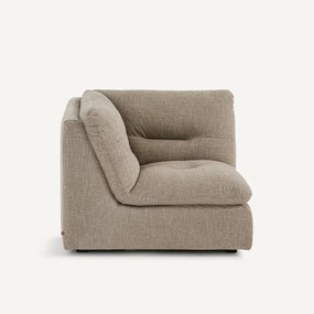 Modulaire 90° hoek in gemêleerde stof, GIULIANO