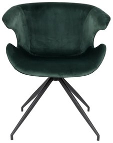 Zuiver Mia Eetkamerstoel Groen Velvet
