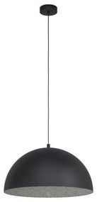 Eglo -  Hanglamp Gaetano Zwart / Grijs  Staal