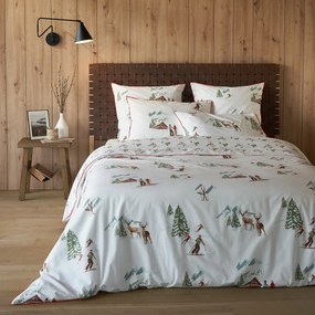 Kussensloop in perkalkatoen, Alpes