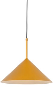 Design hanglamp geel driehoek - Triangolo Design E27 rond Binnenverlichting Lamp