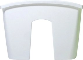 Prosperplast bloempot Crown - Wit - 30 x 30 cm